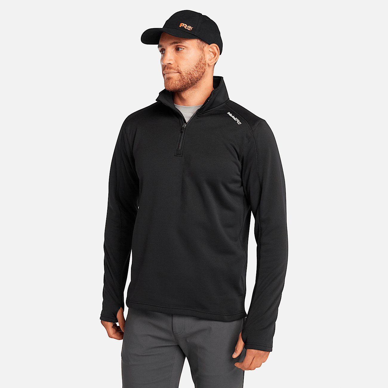 Timberland quarter zip fleece top
