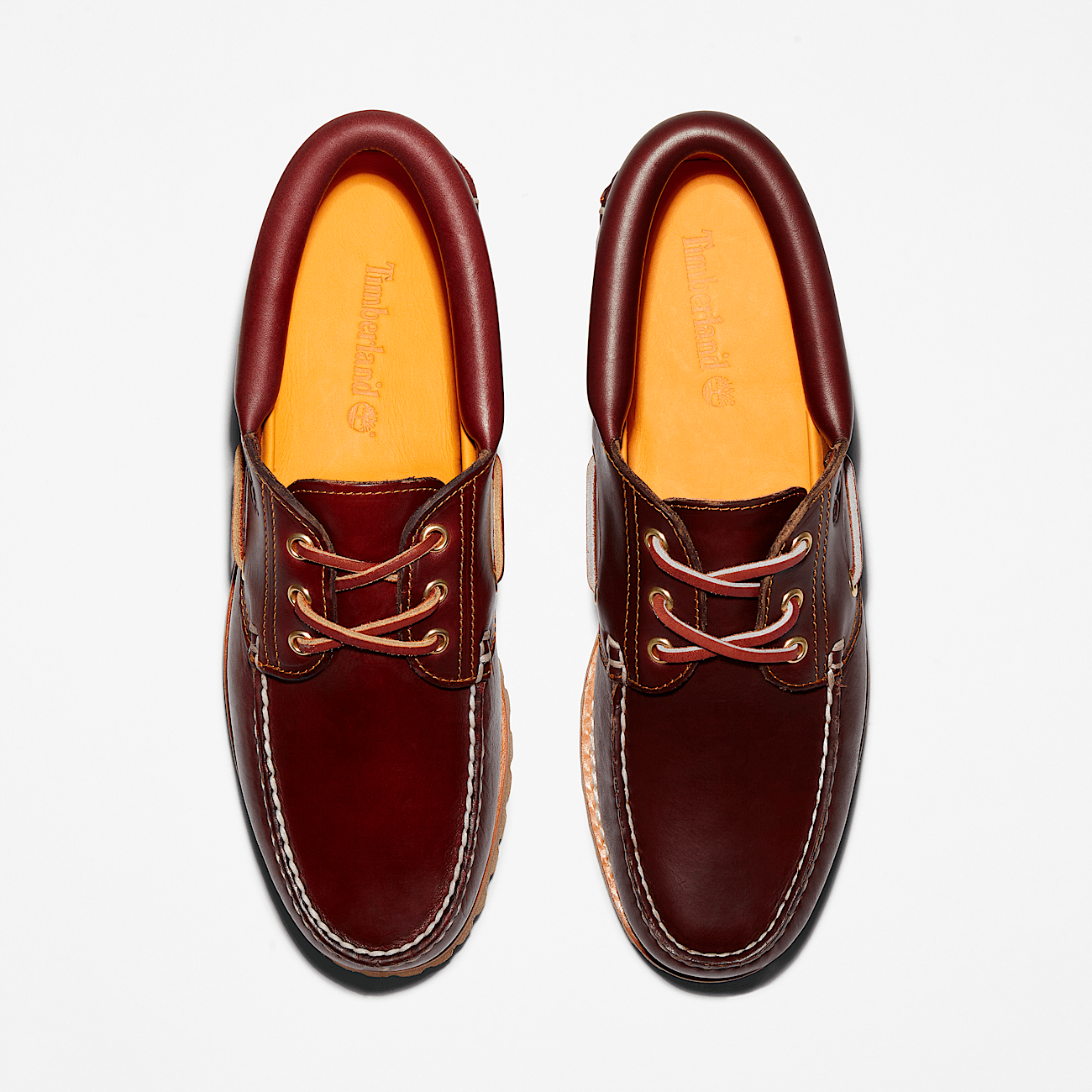 Chaussure bateau Timberland Authentics en cuir cousue main pour hommes