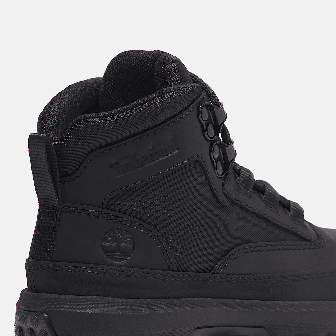 Black timberland boots junior size 4 shop