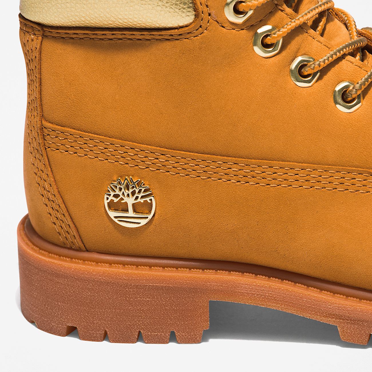 Youth Premium 6 Inch Boots in Wheat Gold Timberland US