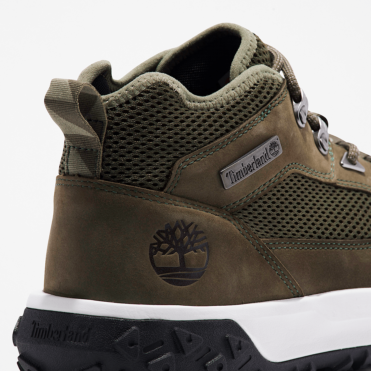 Green timberland boots mens top