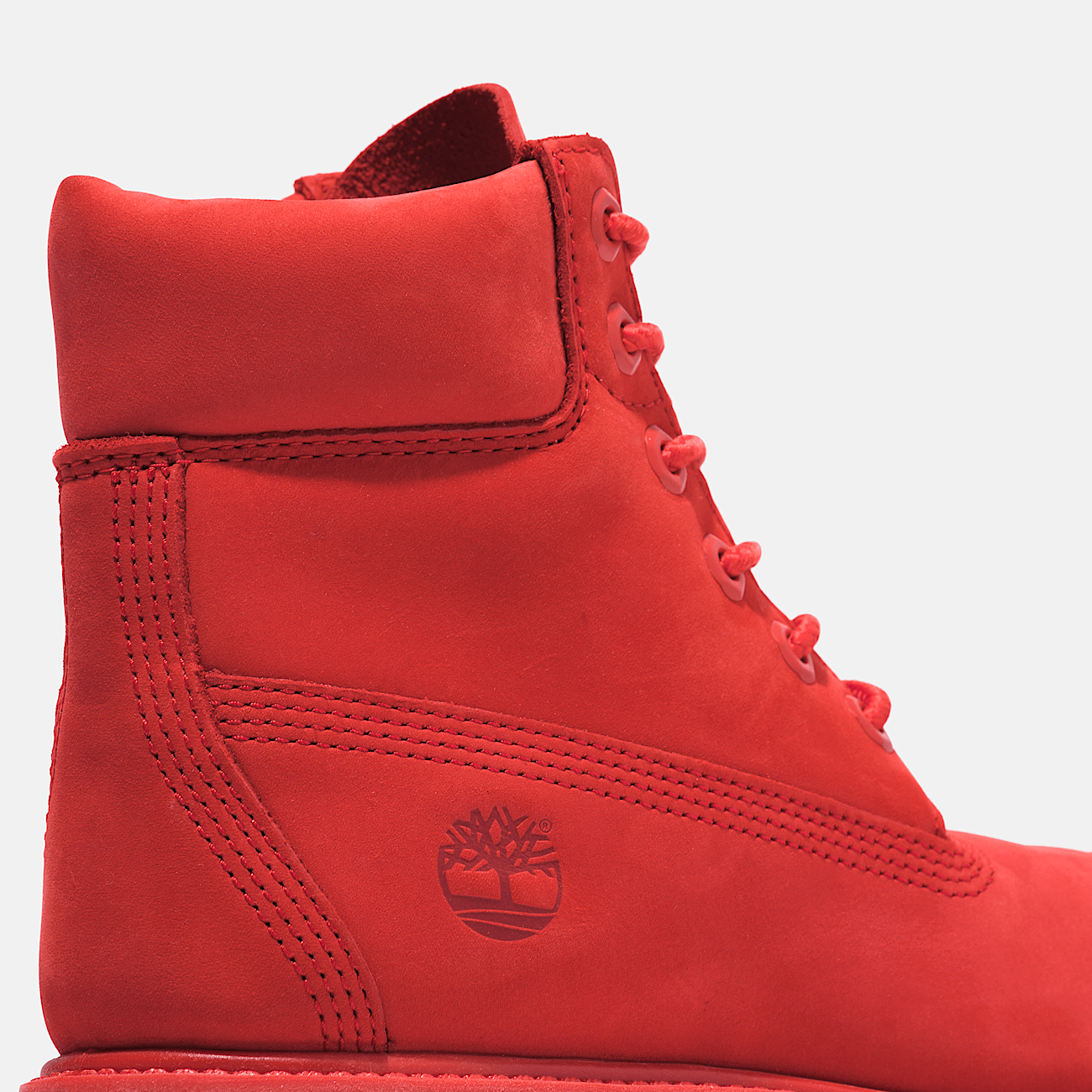 Botte timberland femme rouge top