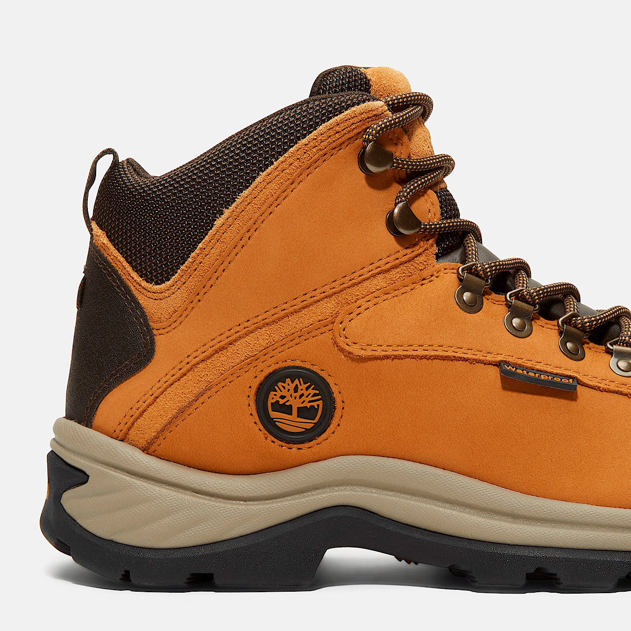 Men s White Ledge Waterproof Mid Hiker Boot