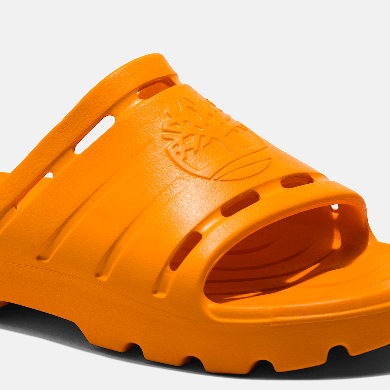 Orange slide sandals store