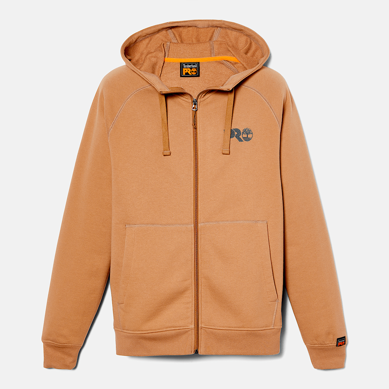 Orange zip up hoodie mens shop