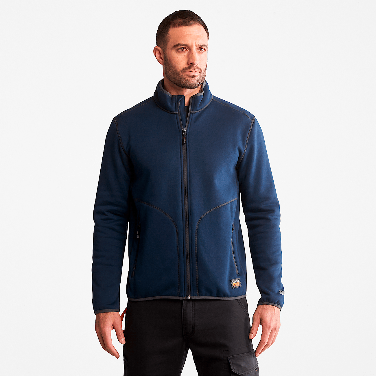 Timberland Pro Men s Ballast Midlayer Jacket in Navy