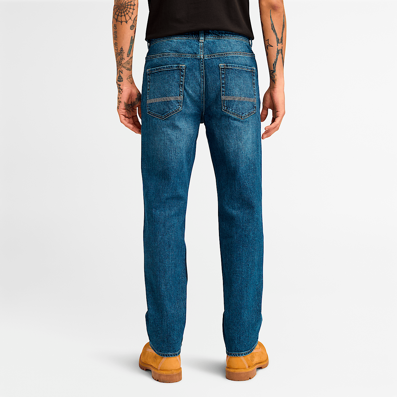 Men s Stretch Core Indigo Denim Straight Fit Pant
