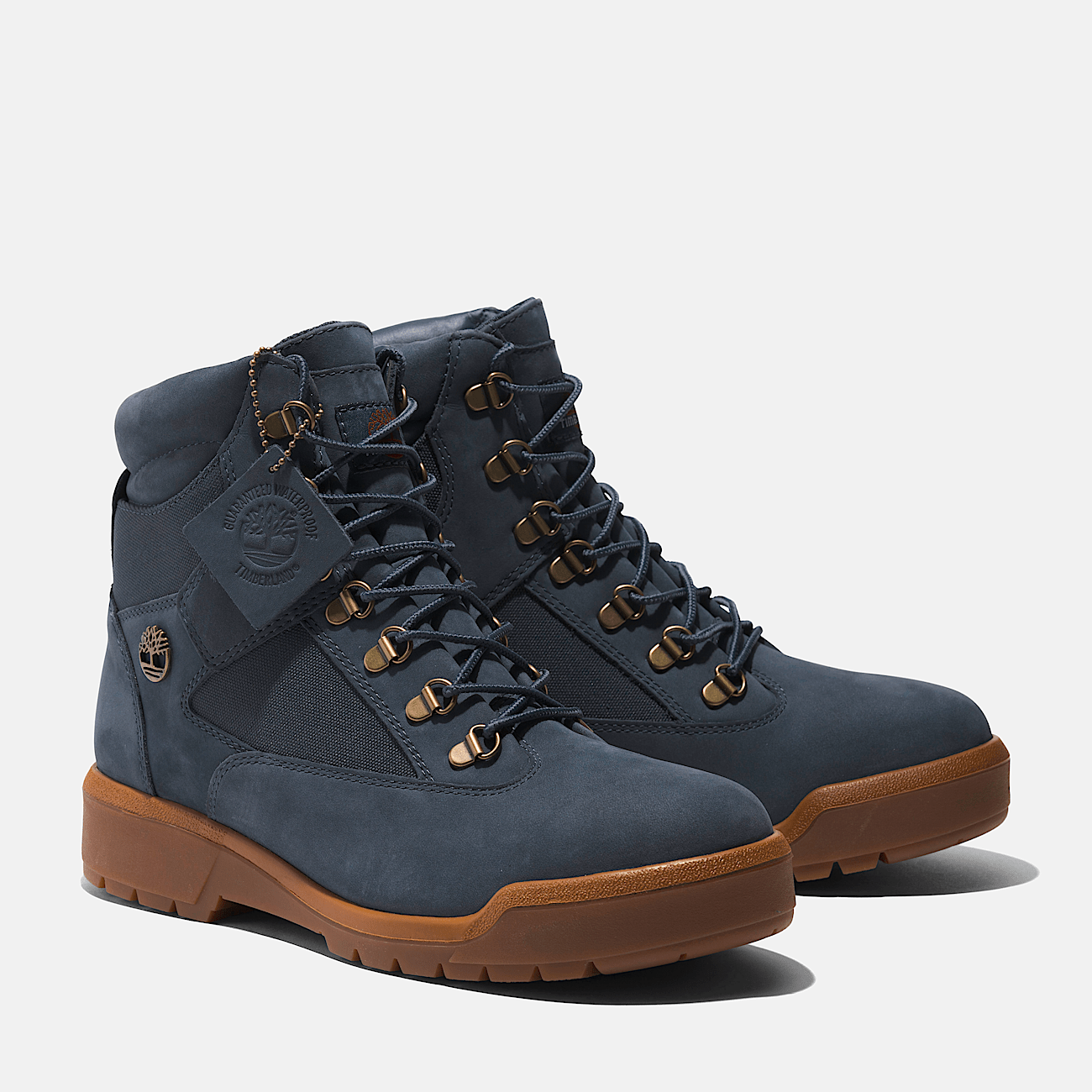 Navy blue field boot timberland 2025