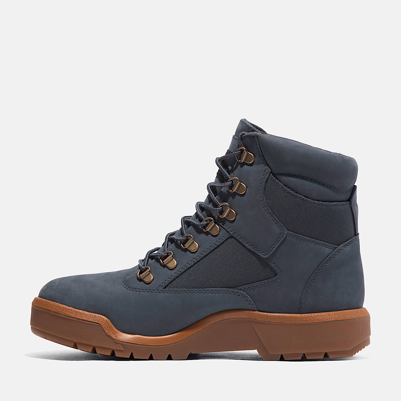 Navy blue field timberlands hot sale