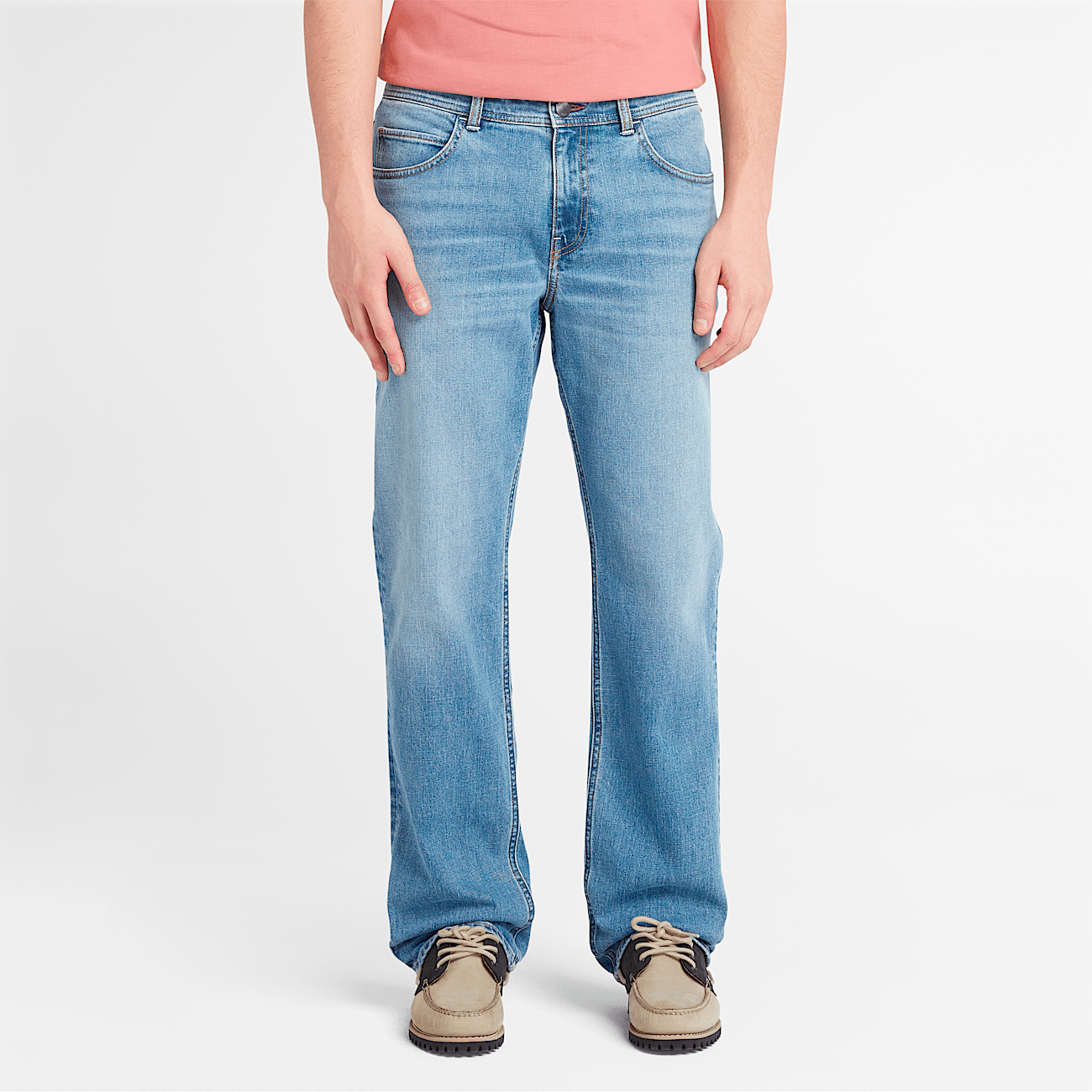 Men's Stretch Core Indigo Denim Straight Fit Pant