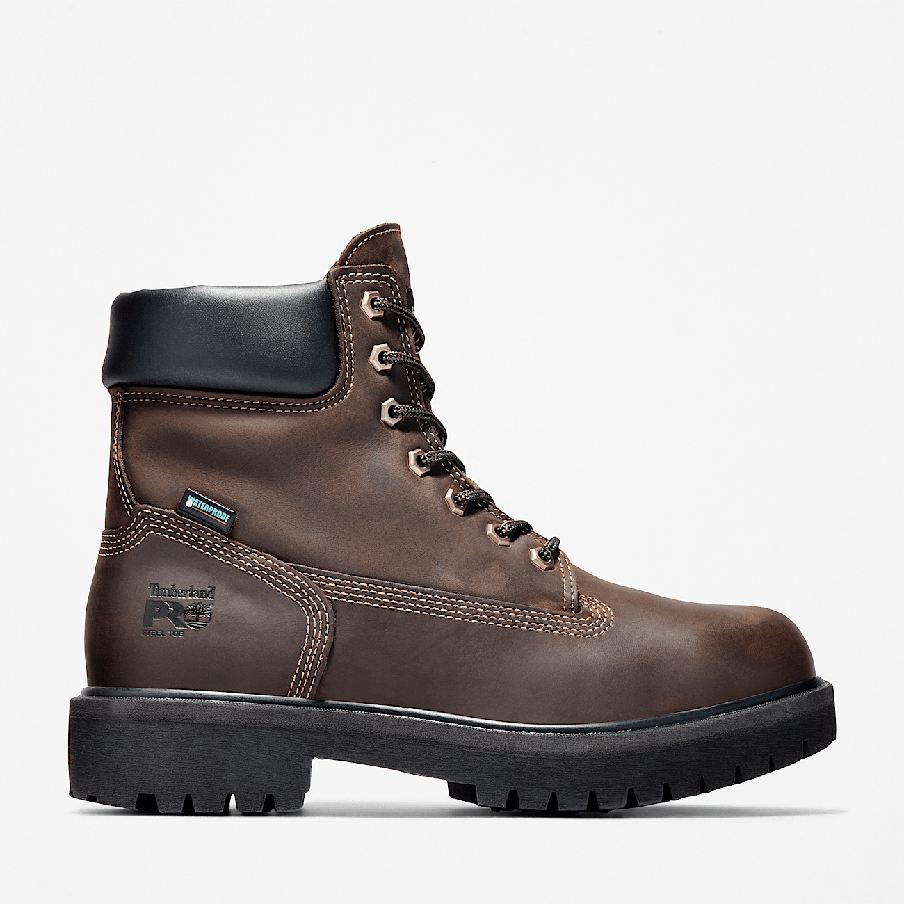 Men s Direct Attach 6 Steel Toe Waterproof Work Boot