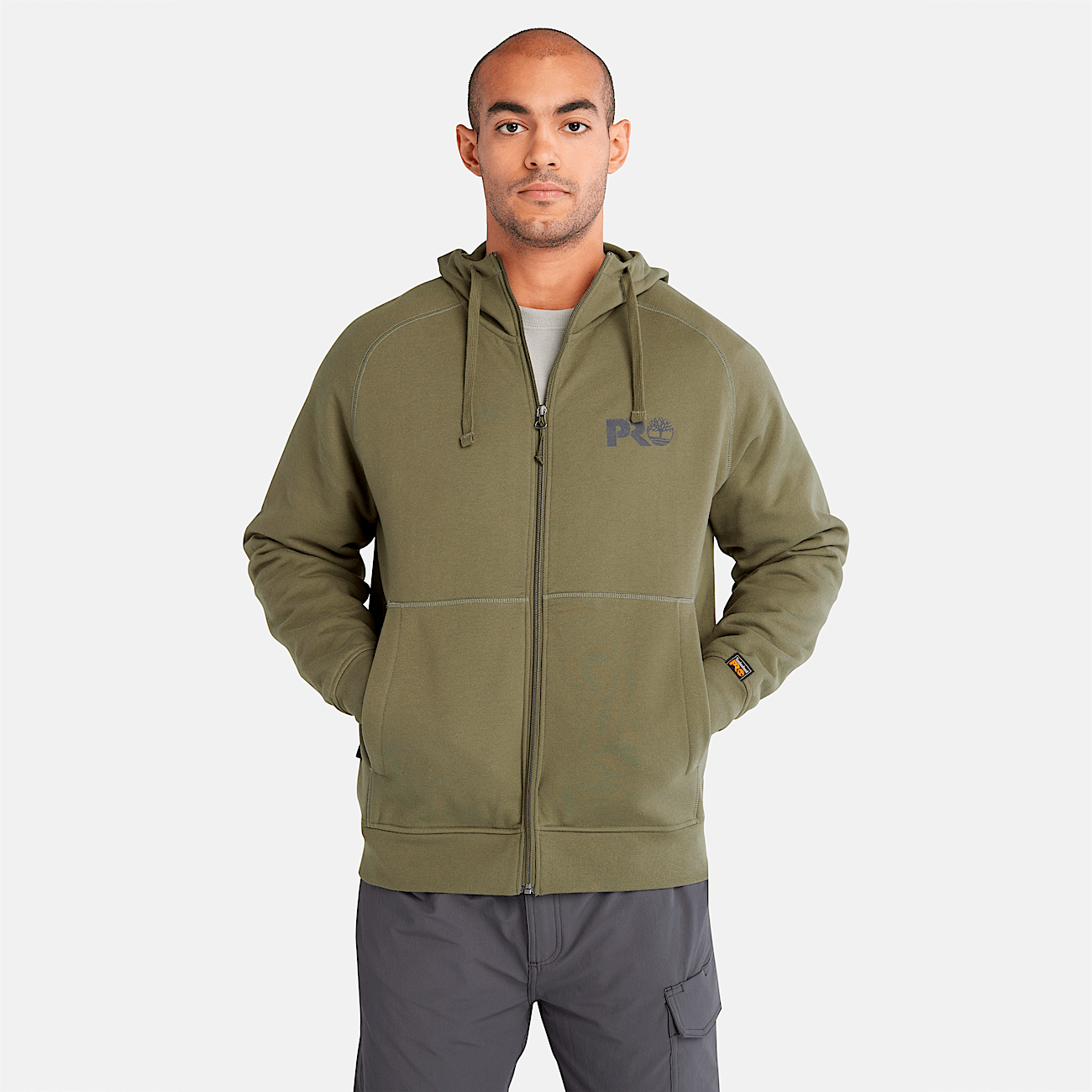Timberland mens zip up hoodie top