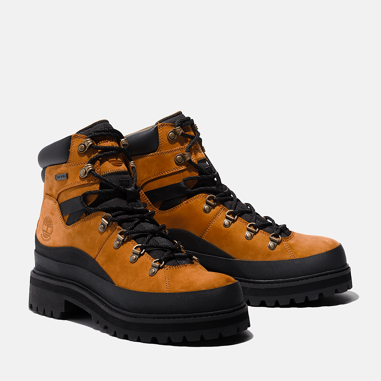 Vibram black leather boots on sale