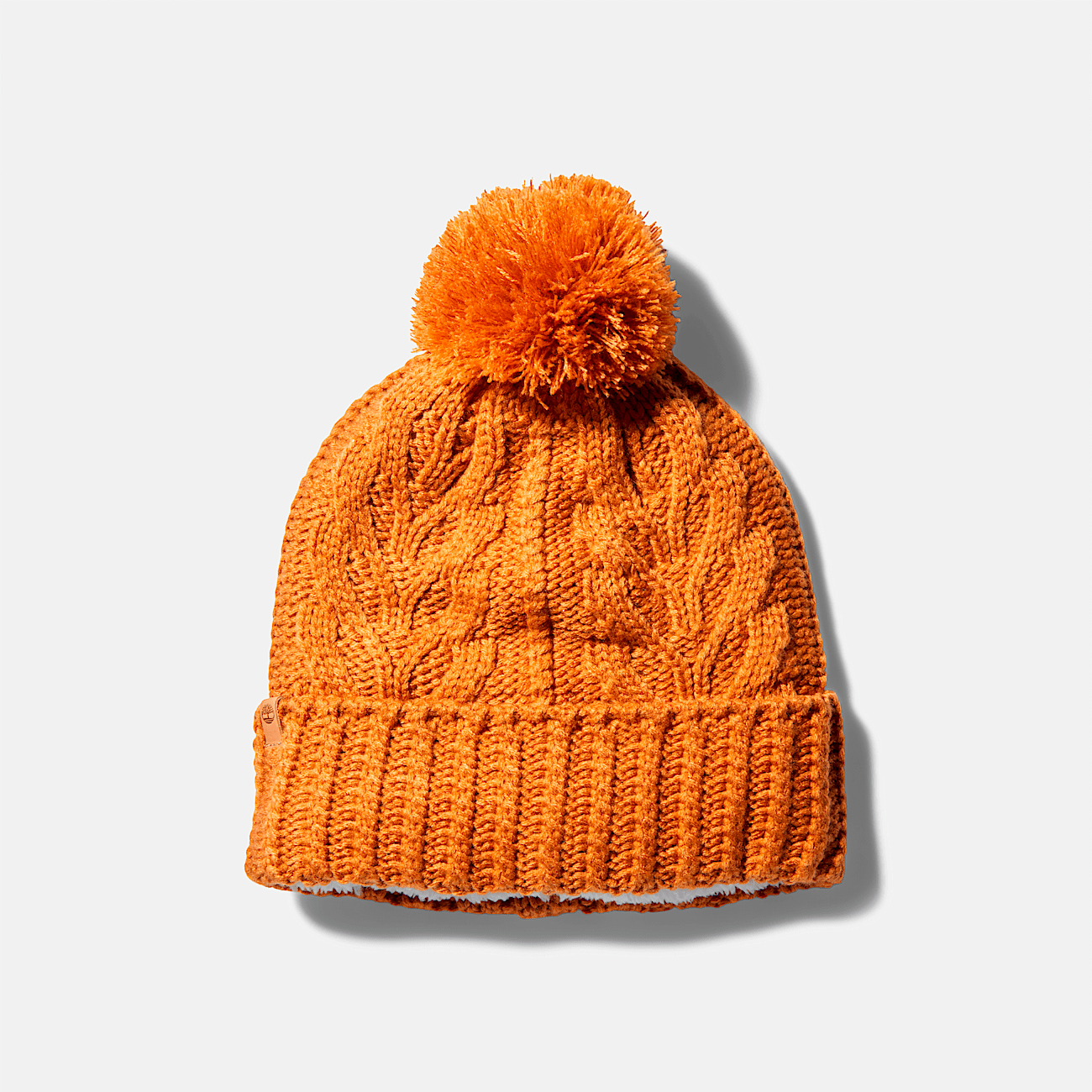 Women s Autumn Woods Cable Beanie with Pom