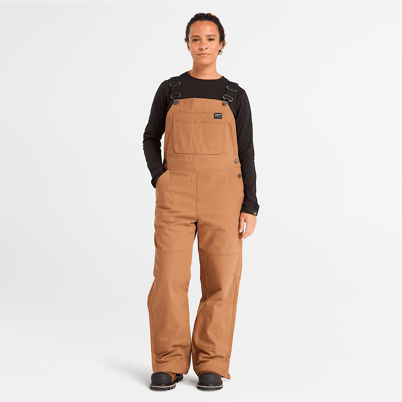Timberland Pro Women s Gritman Insulated Bib Overall in Dark Wheat