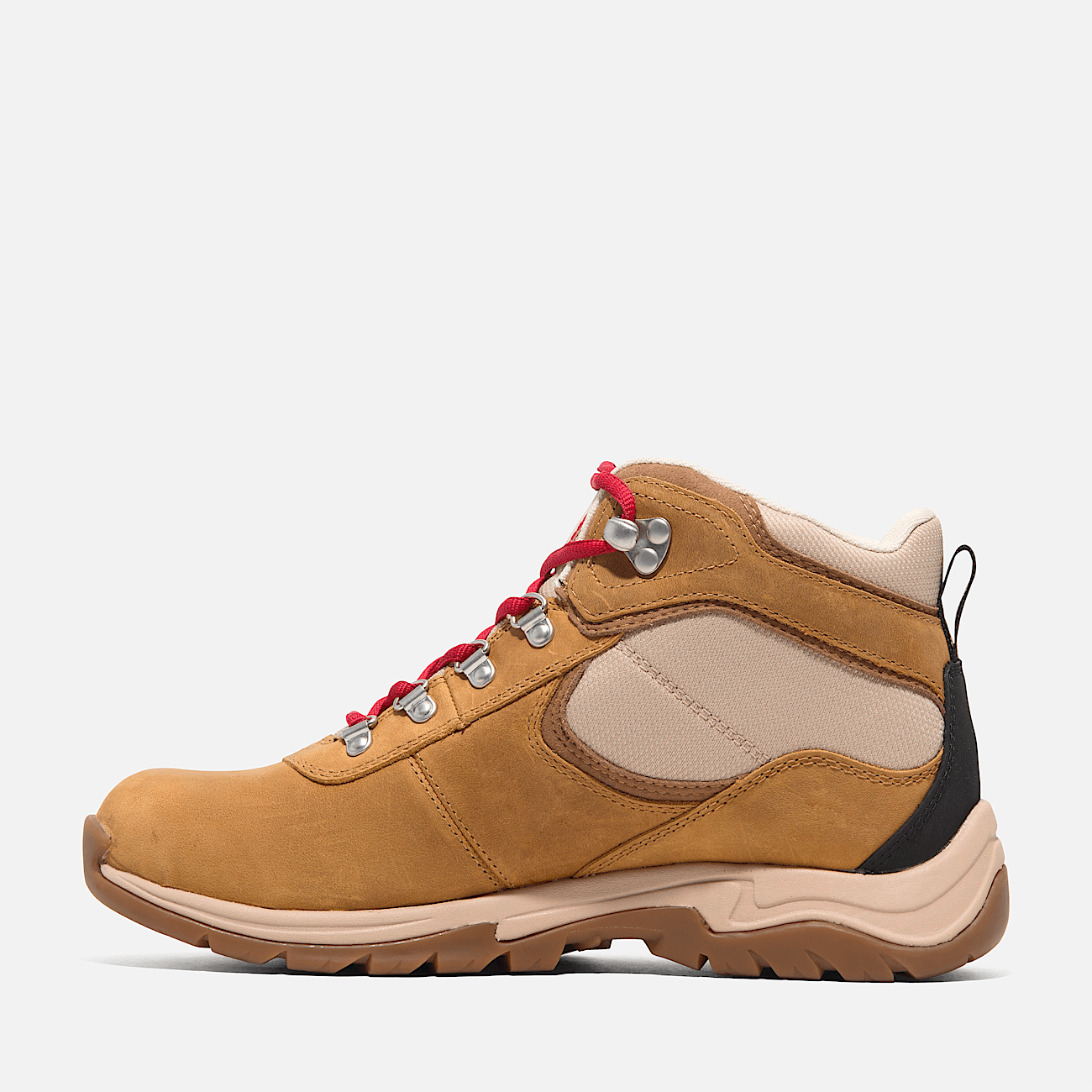 Timberland Women s Mt. Maddsen Mid Lace Up Waterproof Hiking Boot in Wht full grain