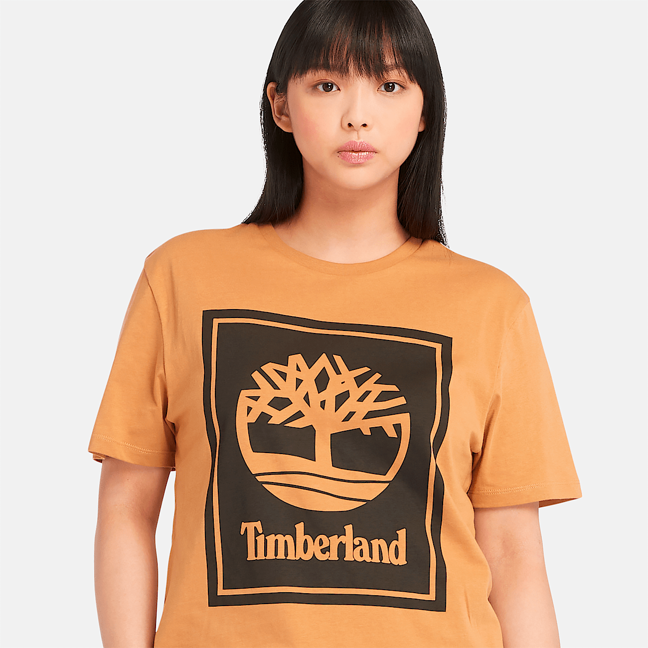 Short Sleeve Stack Timberland Logo T Shirt Timberland US