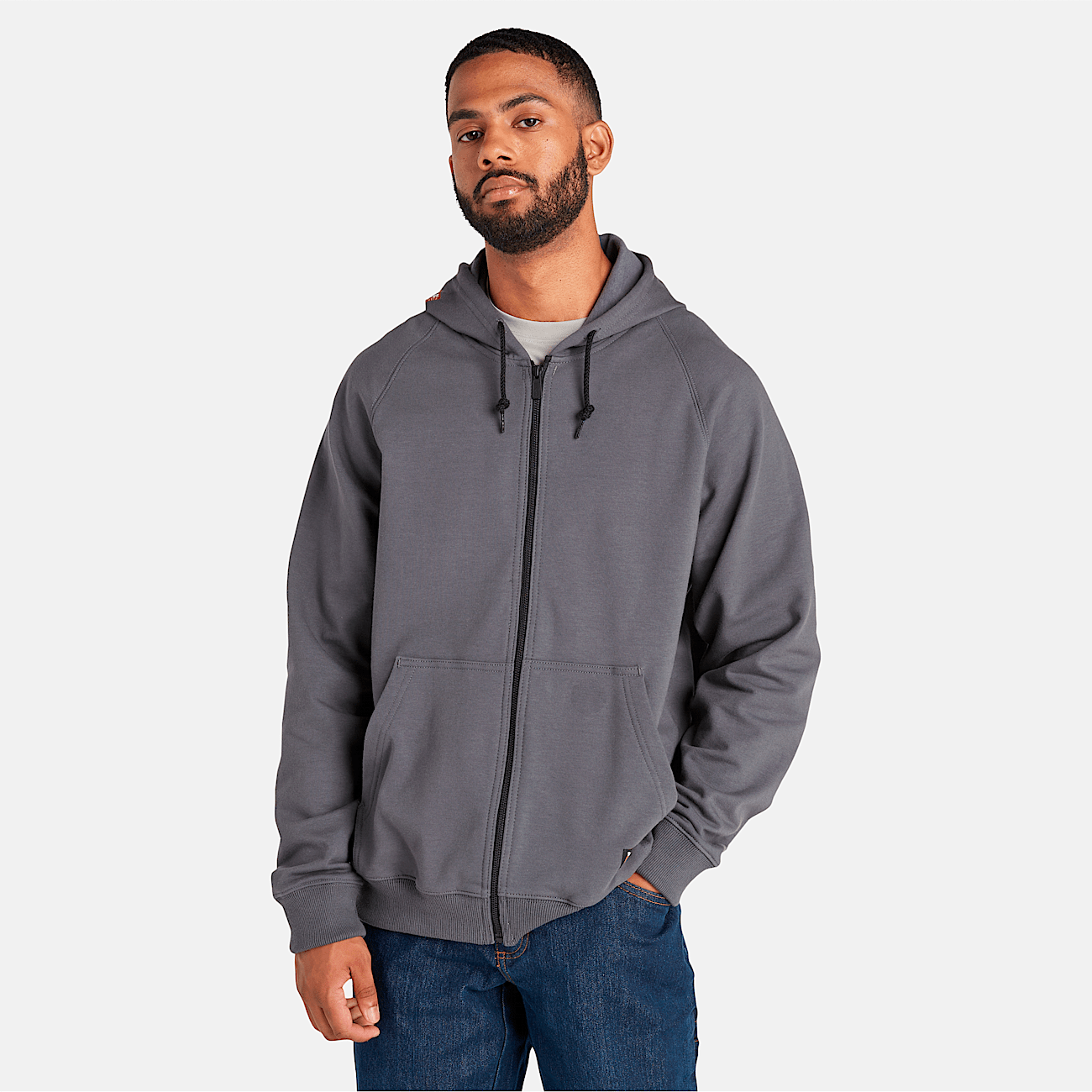 Timberland mens zip up hoodie on sale