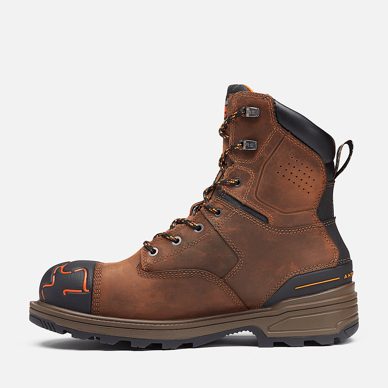 Men s Magnitude 8 Inch Waterproof Comp Toe Work Boots