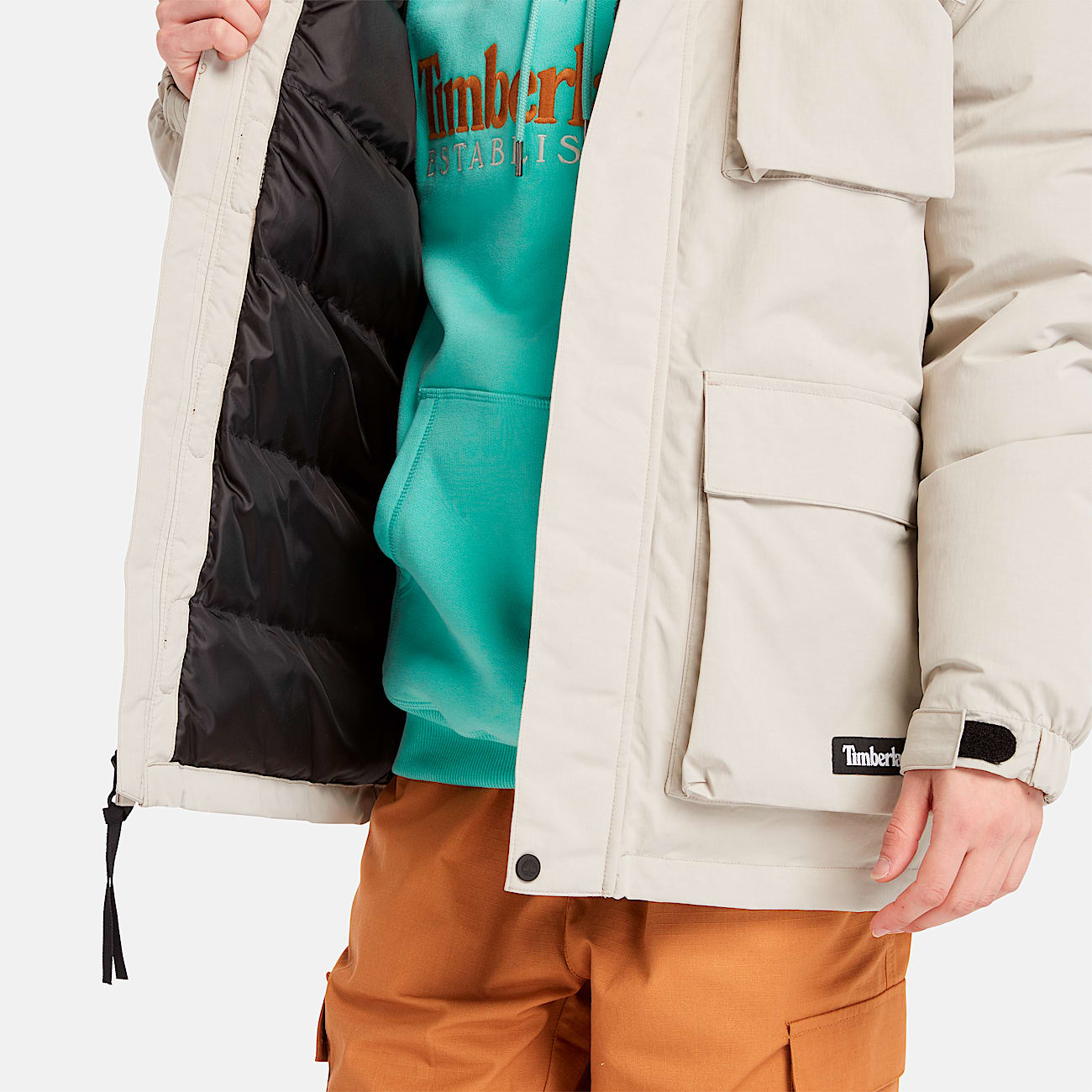 Men's Water Resistant Utility Insulated Jacket