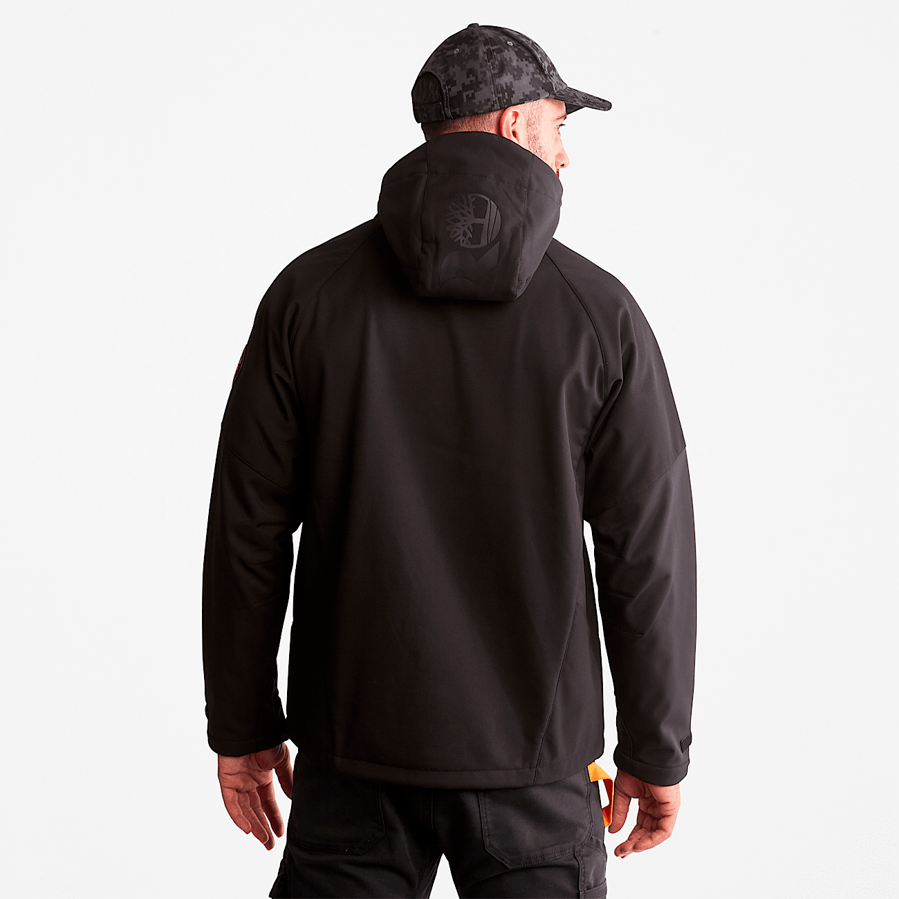 Men s Timberland PRO Powerzip Hooded Softshell Jacket