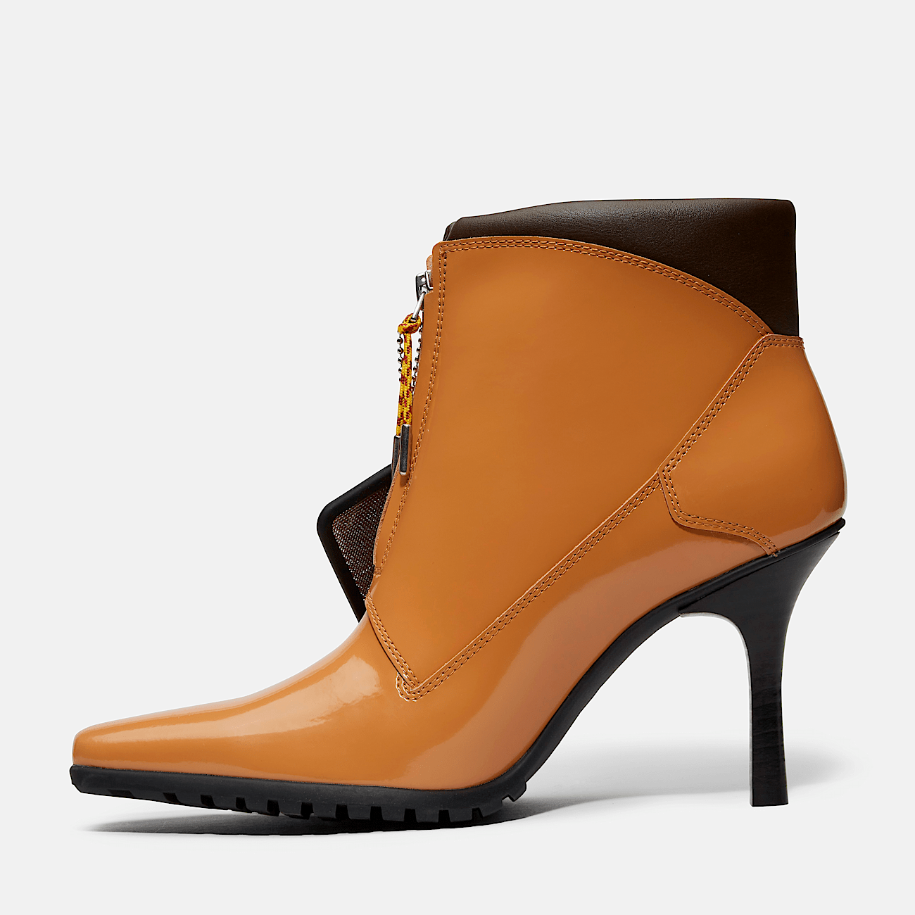 Timberland brown heeled boots sale