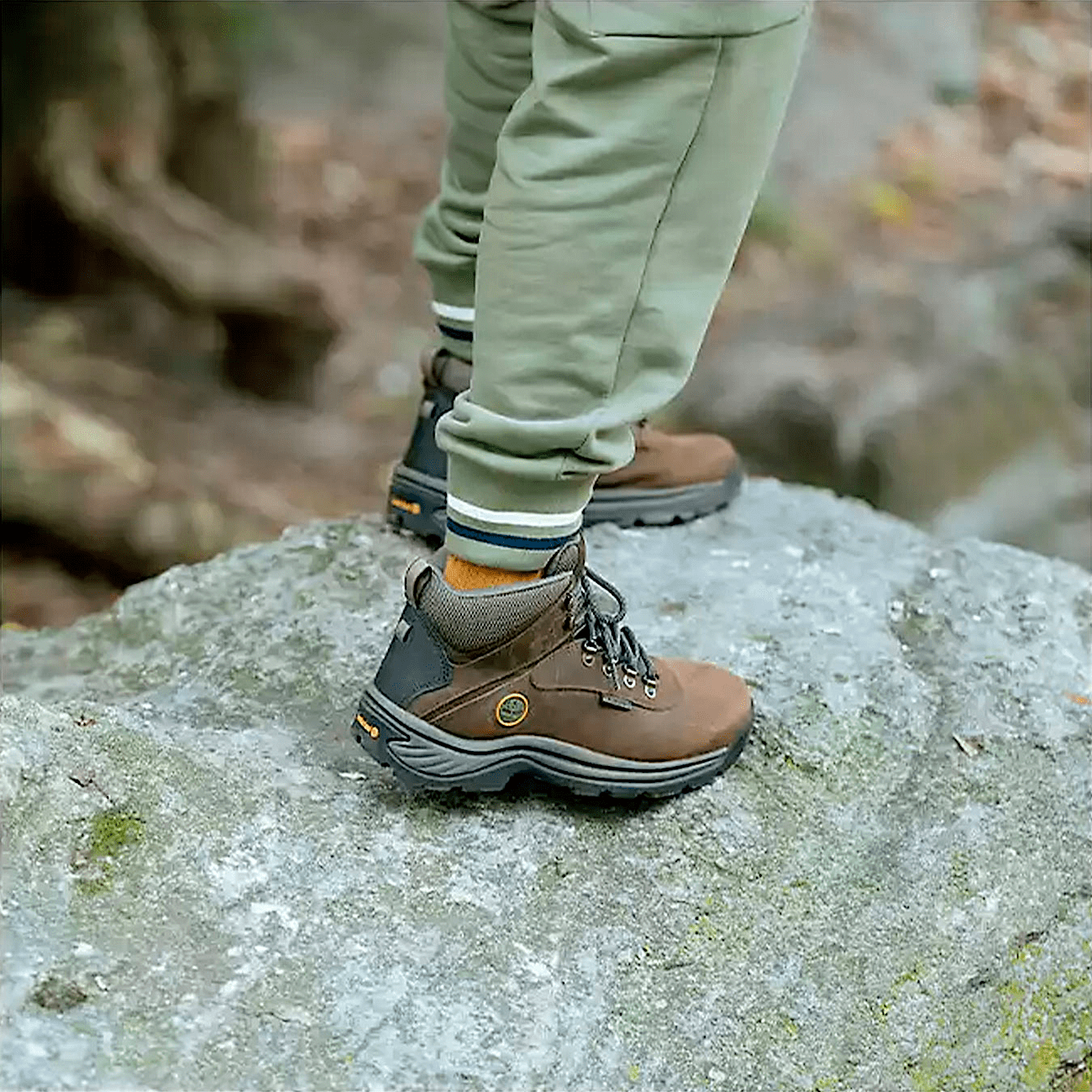 Men s White Ledge Waterproof Mid Hiker Boot
