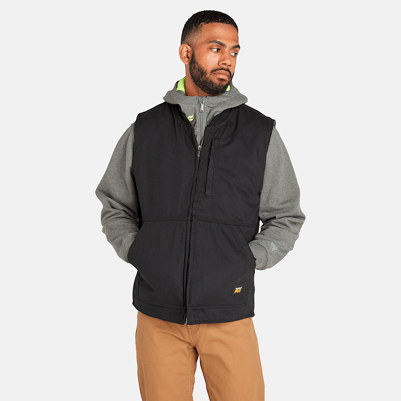 Timberland mens down vest top