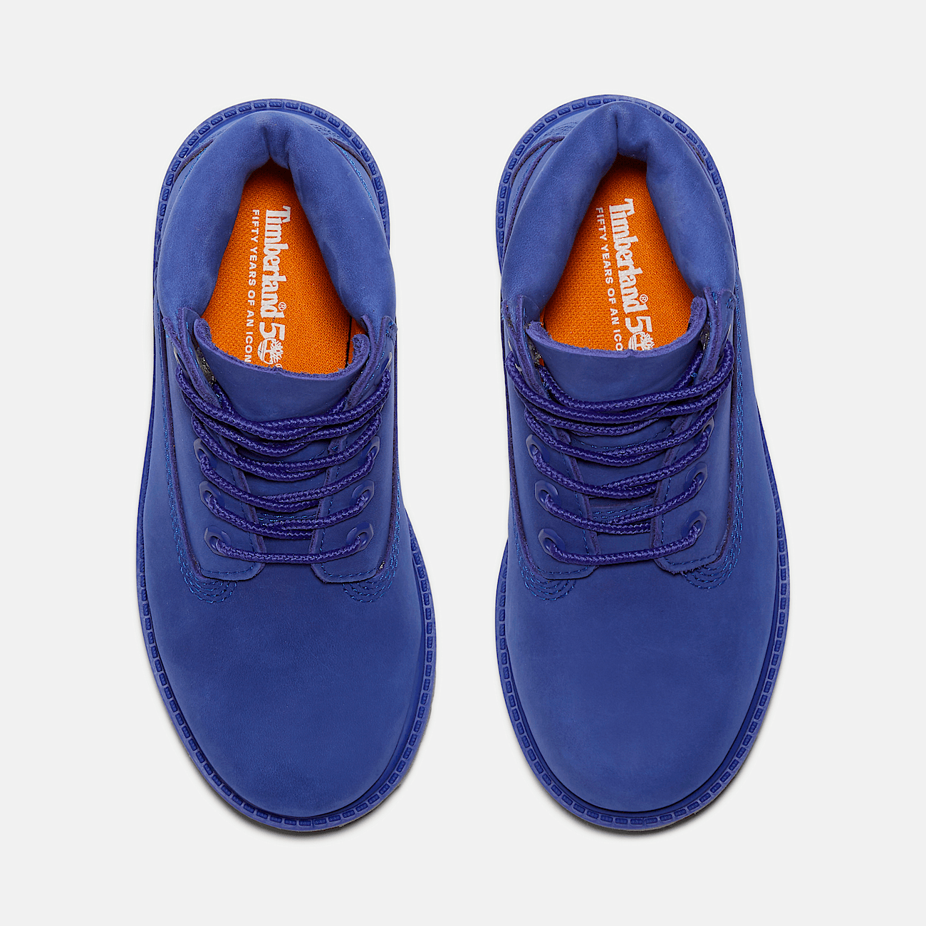 Blue timberlands toddler discount