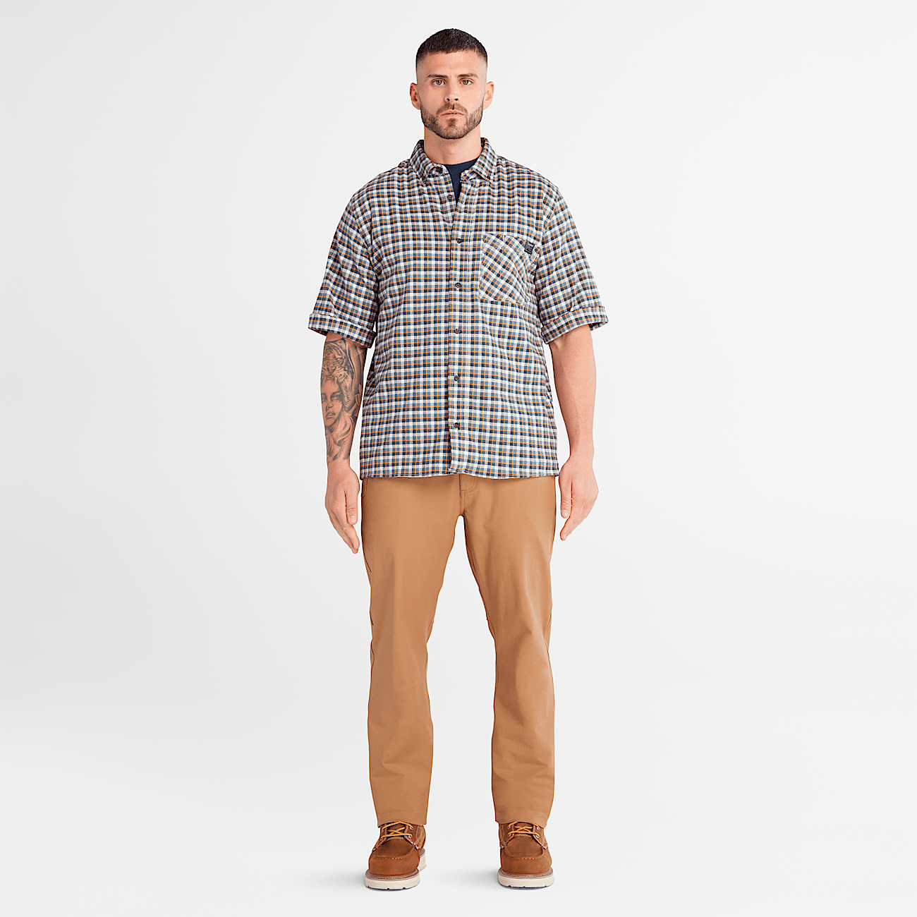 Timberland avec chemise cheap