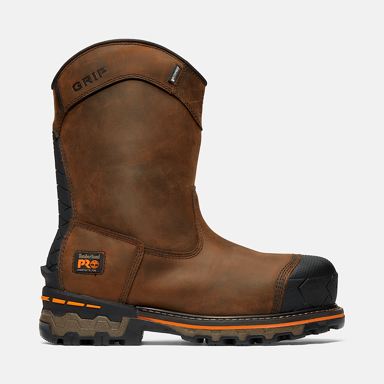 Pull on steel toe work boots cheap