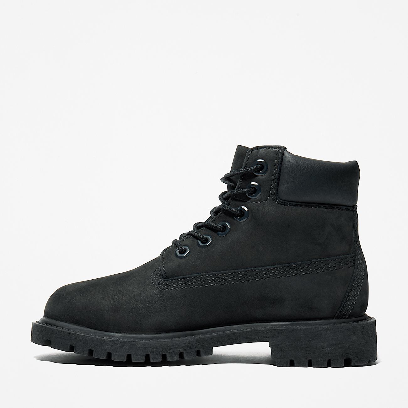 Youth Premium 6 Inch Waterproof Boots Black Timberland US
