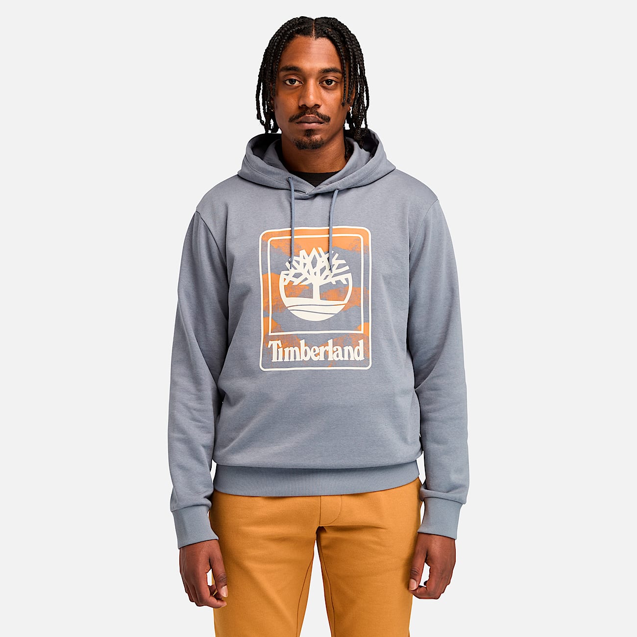 Timberland seasonal logo hoodie 2025