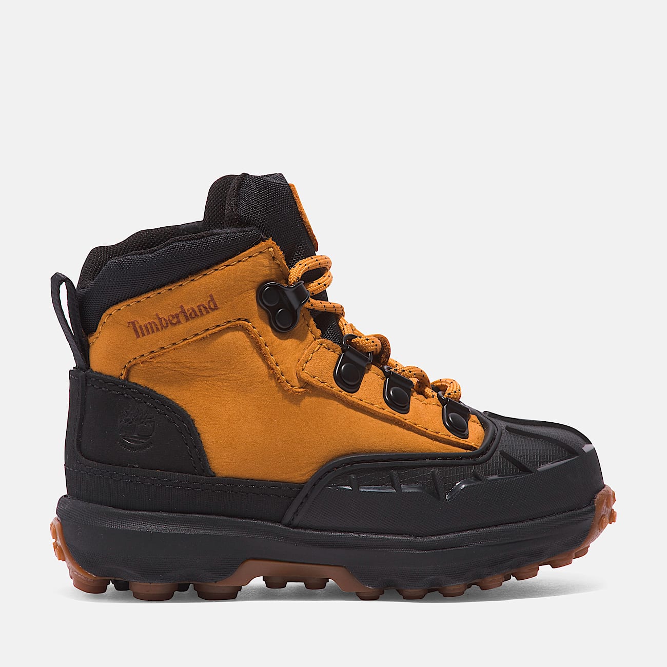 Timberland Toddler Converge Rubber Toe Boots in Wheat Nubuck