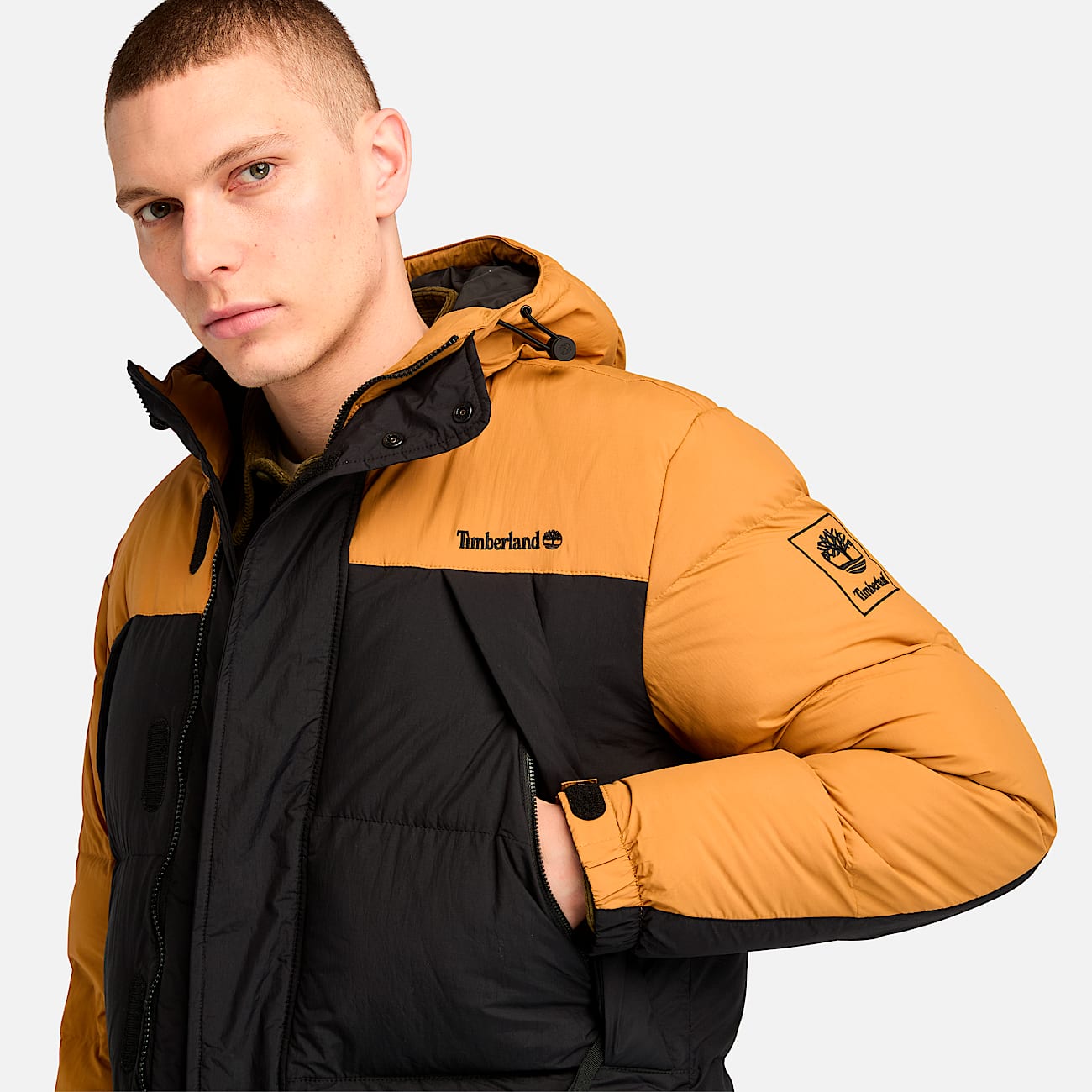 Puffer jacket timberland discount