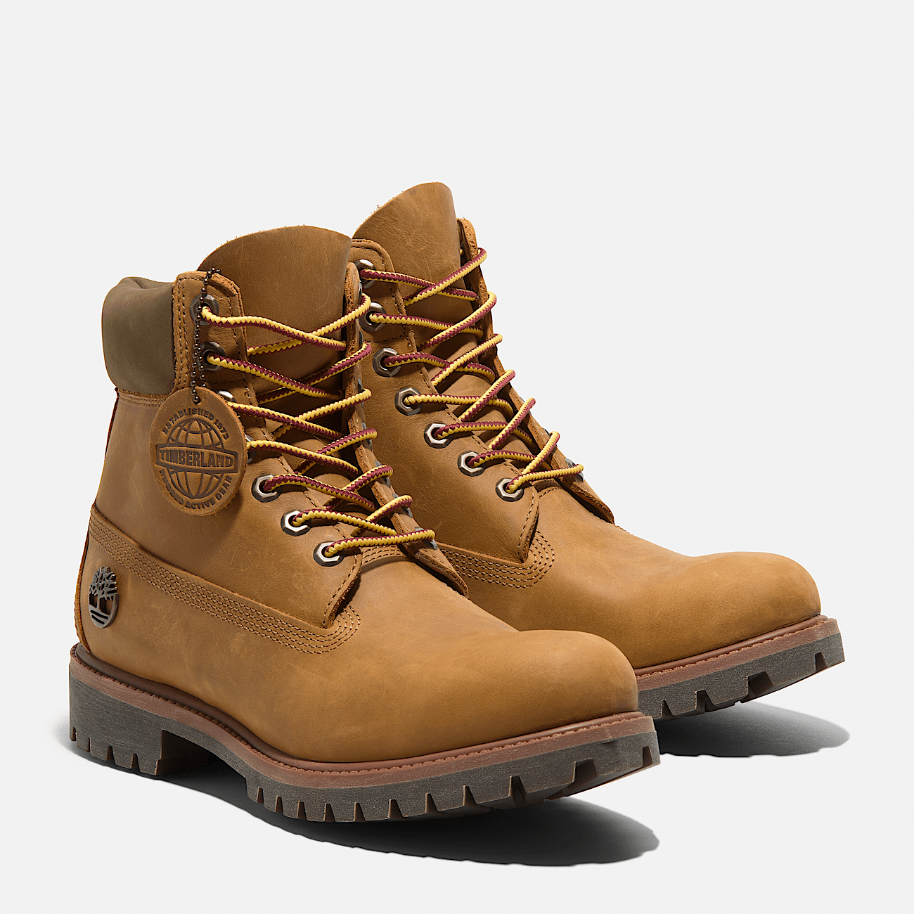 Botte impermeable lacee Timberland Premium 6 Inch pour hommes