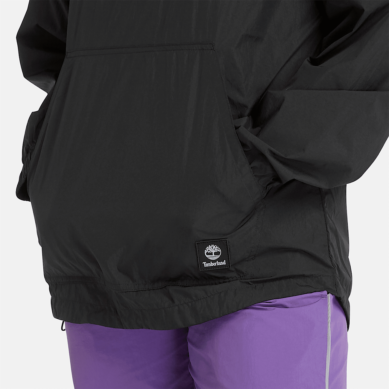 Manteau a capuchon coupe vent