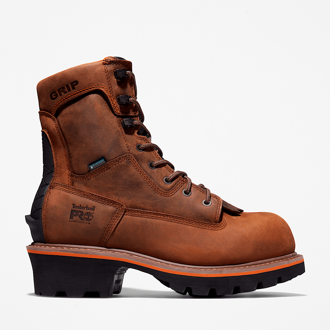 Men s Evergreen Logger Composite Toe Waterproof Work Boot