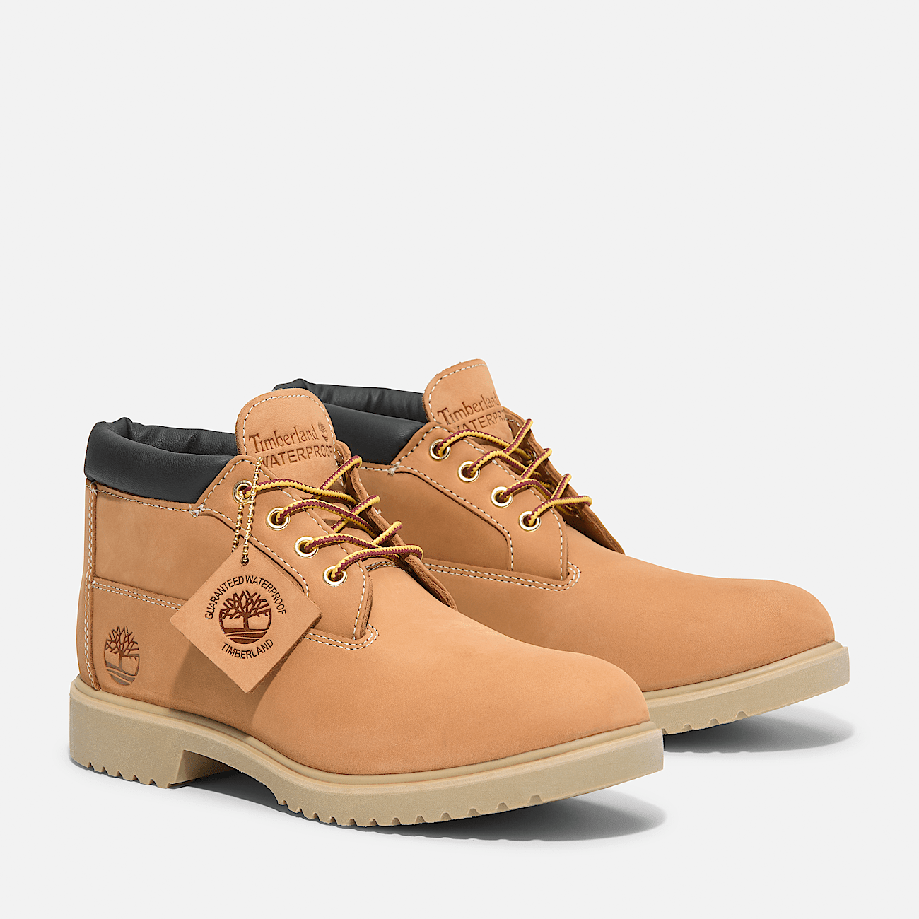 Classic waterproof leather chukka boot on sale