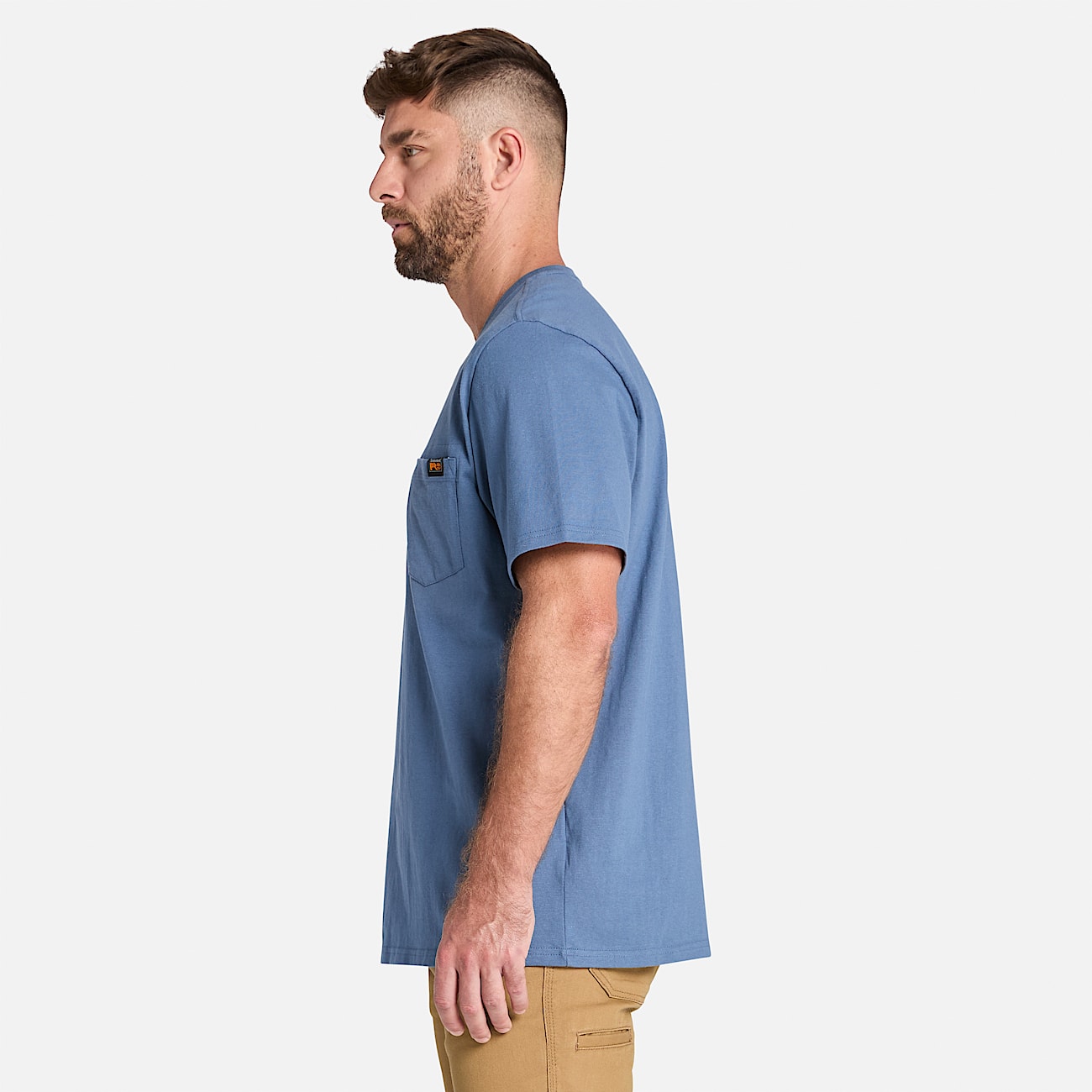 Timberland PRO Mens Core Pocket Short-Sleeve T-Shirt Deepest Grey Heather 2X-Large