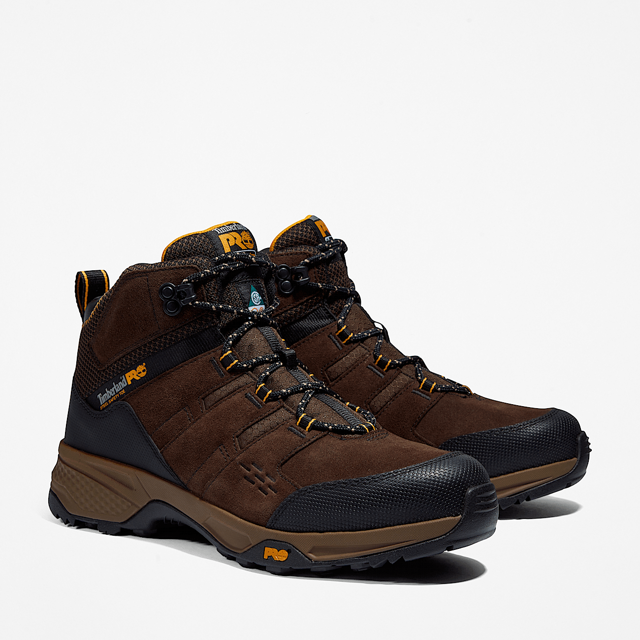 Timberland PRO Men s Switchback 6 Steel Toe Work Boots Brown Suede TB0A27XS214 10