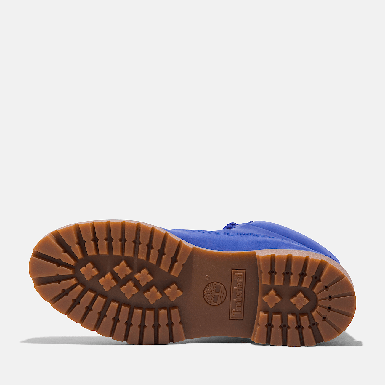 Blue timberland hiking boots top