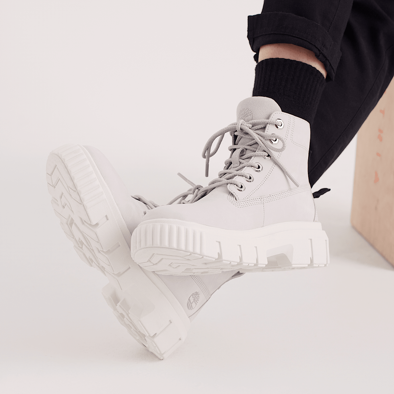 Timberland grey womens boots store