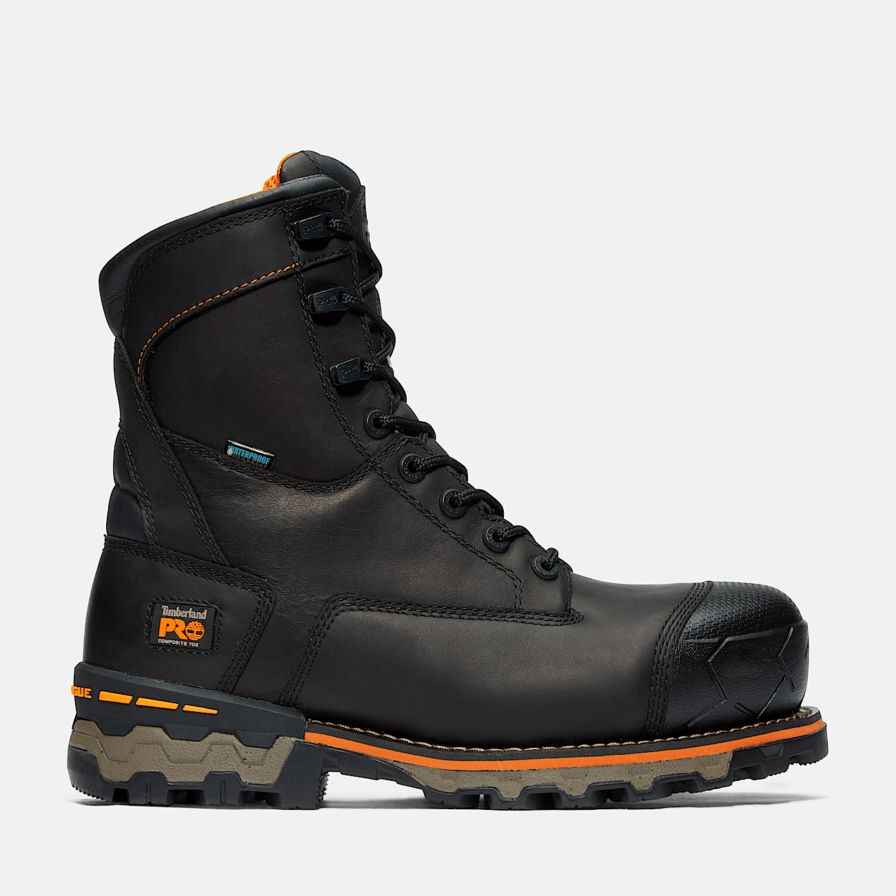 Black work boots with composite toe hot sale