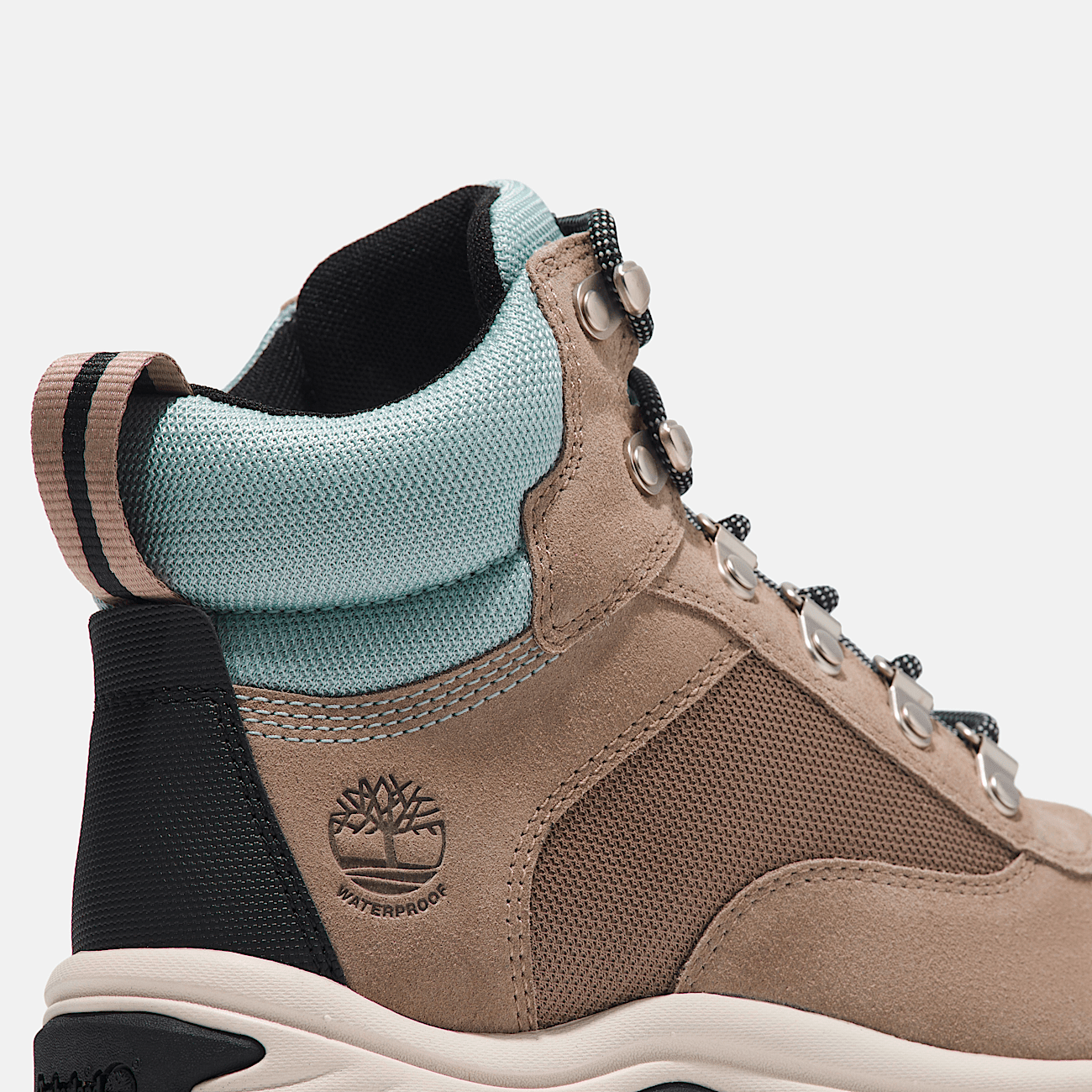 Timberland women's white ledge mid ankle boot top