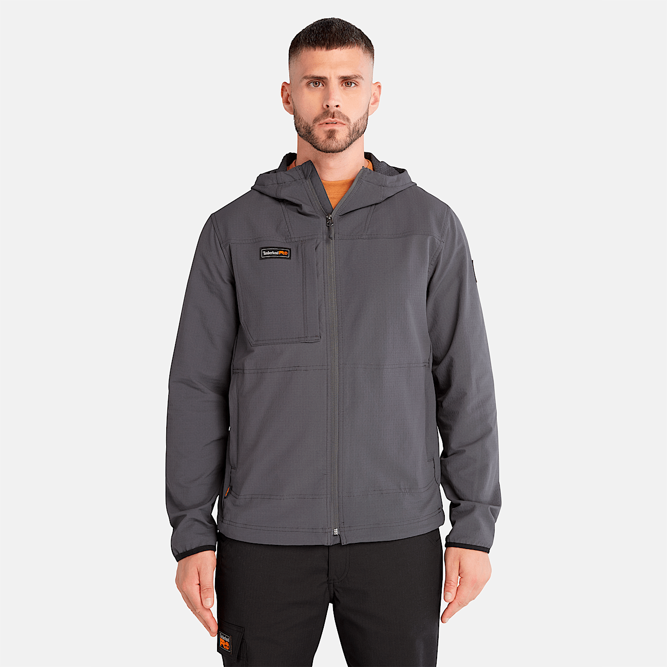 Grey timberland jacket deals