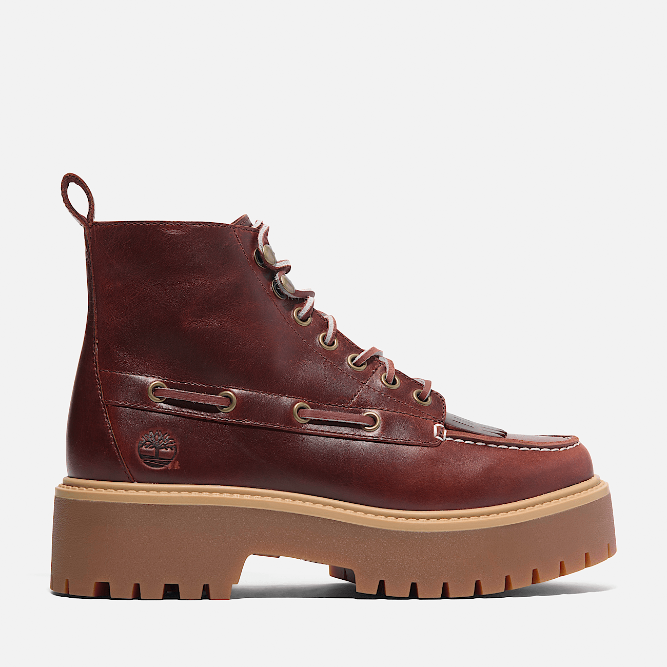 Women s Stone Street Mid 7 Eye Platform Boot