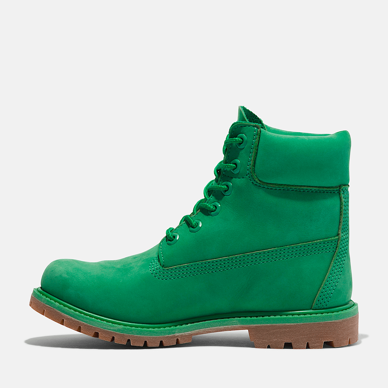 Green timbs with orange laces cheap