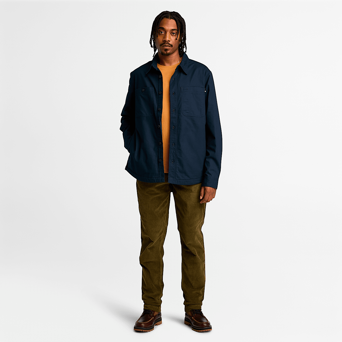Mens navy shacket sales