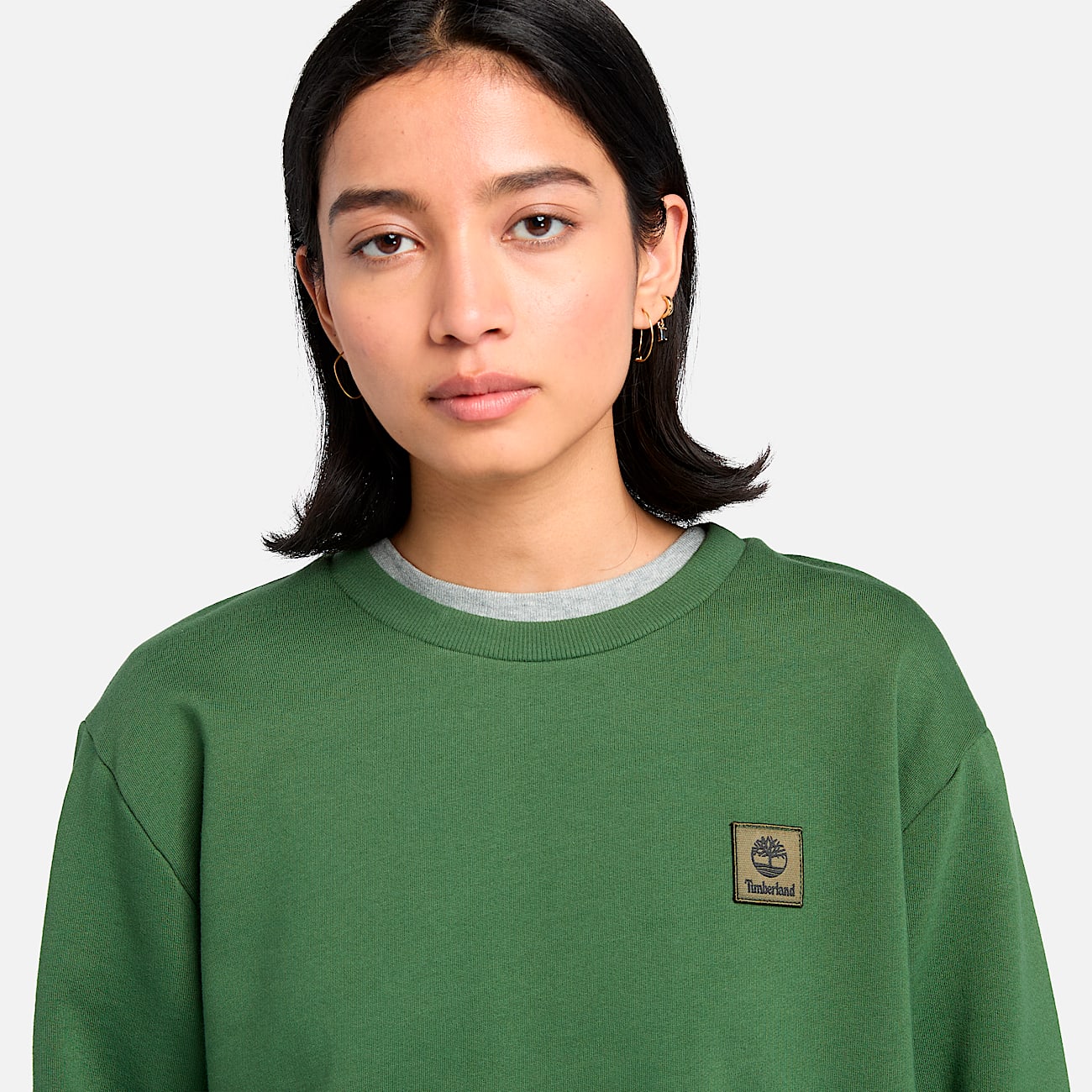 Green crew neck on sale